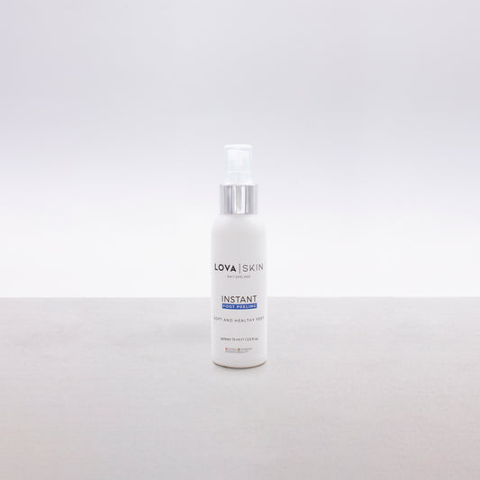 LOVASKIN INSTANT FOOT PEEL - Spray bottle 75 ml - 25 uses in one bottle